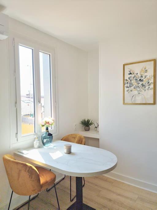 T2 Clim & Confort - Gare Matabiau - Metro - Wifi Apartment ตูลูส ภายนอก รูปภาพ